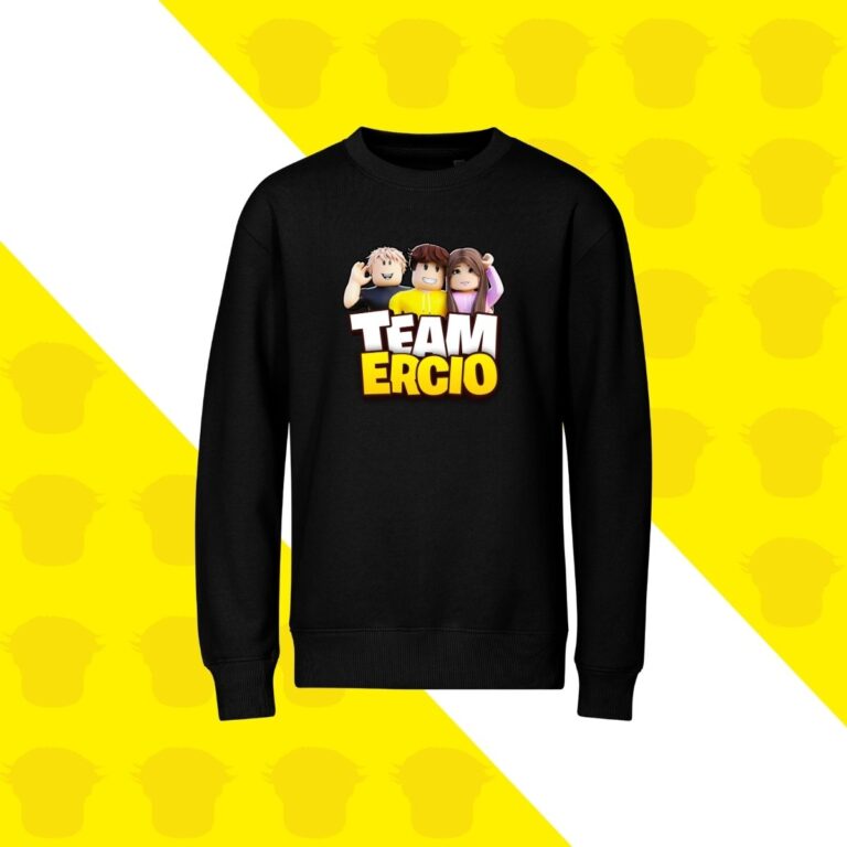Bluza bez kaptura z nadrukiem TEAM ERCIO